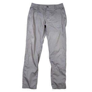 Birddogs Stretch Khaki Chino Pants Light Grey Unlined Men's 30 X 32